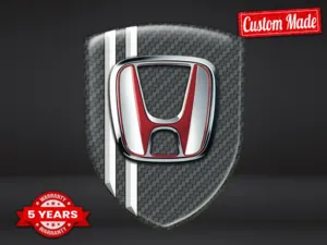 Honda Autocollants Fenêtre Sur Mesure Limité Qualité